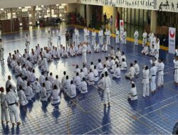 150 Karateka Indonesia Ikuti Pelatihan dari Instruktur Karate Jepang