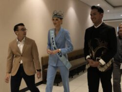 3 Potret Miss World Krystyna Pyszkova Kunjungi Redaksi MNC Media