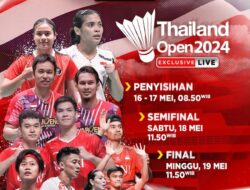 7 Wakil Indonesia Amankan Tiket Perempat Final Thailand Open 2024, Saksikan Live Eksklusif di iNews!