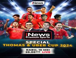 Eksklusif di iNews! Spesial Thomas dan Uber Cup 2024 Bersama Aiman Witjaksono, Ricky Subagja dan Jagoan Bulu Tangkis Indonesia