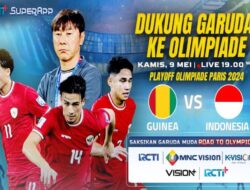 Kesempatan Terakhir Menuju Olimpiade Paris 2024, Tonton Playoff Indonesia vs Guinea di RCTI+