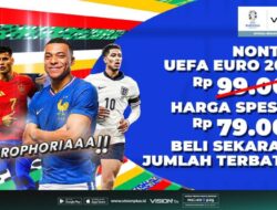 Nonton EURO 2024 di Vision+ Cuma Rp79rb! Persediaan Terbatas, Jangan Sampai Kehabisan