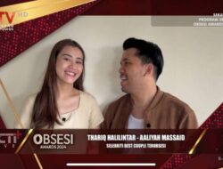 Thariq Halilintar dan Aaliyah Massaid Sabet Selebriti Best Couple Terobsesi