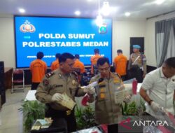 Polrestabes Medan tangkap pelaku pemalsuan dokumen kendaran