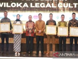 Enam kades di Kalsel raih penghargaan Paralegal Justice Award 2024