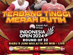 MNCTV Tayangkan 3 Pertandingan Babak 32 Besar Indonesia Open 2024