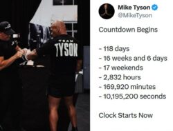 Mike Tyson Balas Komentar Jake Paul: Hitungan Mundur Dimulai!