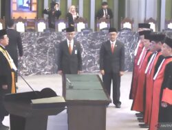 Ketua MA lantik enam Ketua Pengadilan Tinggi baru