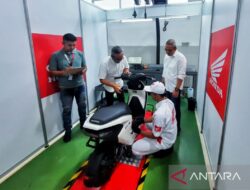 AHM libatkan motor listriknya dalam uji materi AHM-TSC 2024