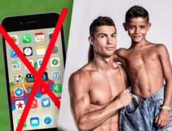 Terungkap, Alasan Cristiano Ronaldo Tidak Berikan iPhone untuk Anaknya