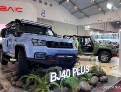 22 unit BAIC BJ40 Plus diserahkan ke pihak TNI AD sebagai mobil taktis